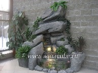 Aqua cub - cascade decorative la comanda, instalarea cascadelor, intretinerea cascadelor, reparatii