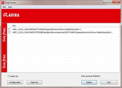 Avira uninstaller-utilitate pentru eliminarea antivirusurilor avira