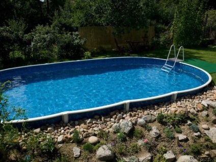 Piscină la cabana cu propriile mâini - clădire blog