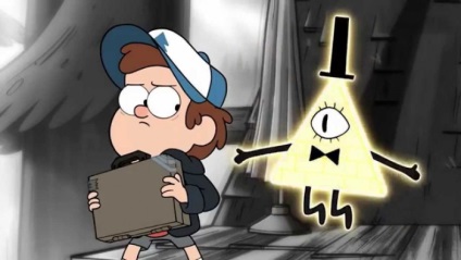 Bill Cipher Demon din serialul animat - Gravity Falls