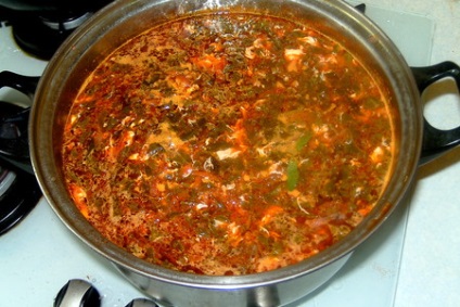 Borsch cu castravete