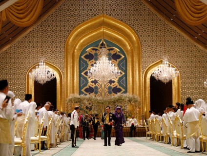 Viitorul sultan din Brunei a jucat o nuntă de lux, livepixel