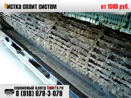 Curățarea (întreținerea preventivă) a unei divizări a sistemului frigorific supra supra ac-s09a2hg (ac-s09a2hg) Curățarea (prevenirea) sistemului de frigider divizat supra supra ac-s09a2hg