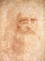 Da Vinci Leonardo - biografia lui Leonardo da Vinci, fotografia lui, portret sau fotografie, poveste de viață