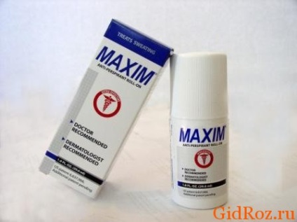 Дезодорант Максим е в състояние да ви спести и пот и лоша миризма
