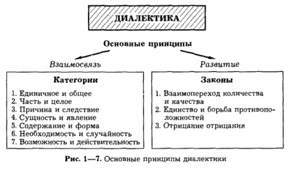 Dialectica și principiile sale de bază - stadopedia