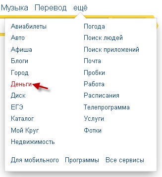 Hozzáadjuk a wordpress egy űrlapot adományok Yandex