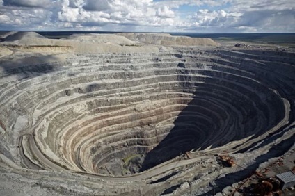 Diamantul minier în Rusia (20 fotografii) - Trinikishi