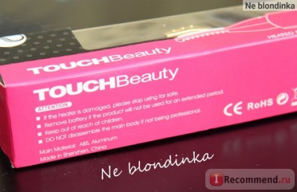 Elektromos szempilla touchbeauty ec-1117 - 