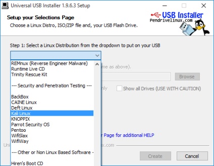 Unitate flash USB cu linux