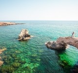 Fotografii de pe podul iubitorilor din Ayia Napa