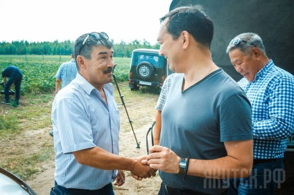 Șeful Yakutskului a vizitat fermele țărănești din satul Magan