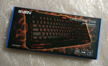 Tastatura de jocuri sven provocare 9100