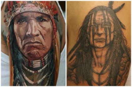 Indian tattoo-schițe populare pentru bărbați și femei