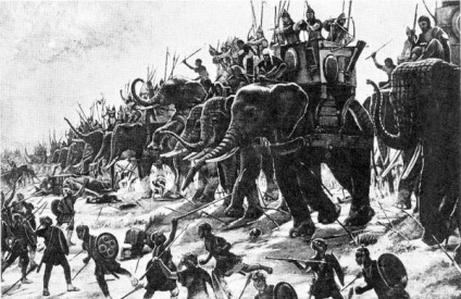Elefanți de luptă indieni