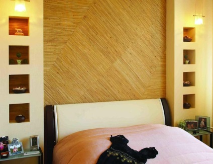 Folosind tapeturi de bambus, lux și confort