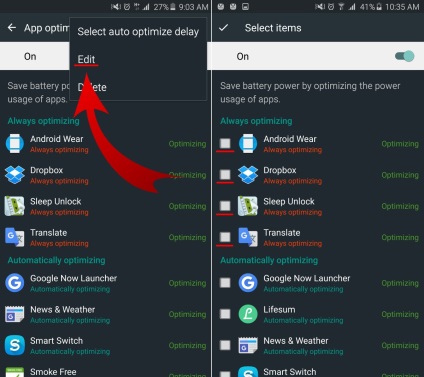 Cum se utilizează optimizarea încorporată în shell-ul touchwiz de la Samsung