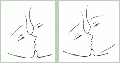 Hogyan kell felhívni a csókolópárat ceruzával lépésről lépésre