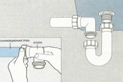 Cum să conectați un sifon la recomandările pentru chiuvetă