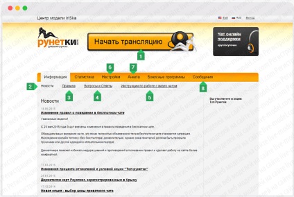 Cum se utilizează site-ul runetki (рунетки)