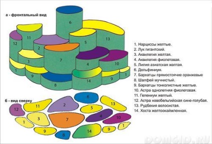 Cât de corect să faci un mixboarder, să iei plante pentru el și să intri într-un design peisagistic al unui sit