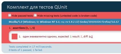 Cum se testează codul javascript cu qunit