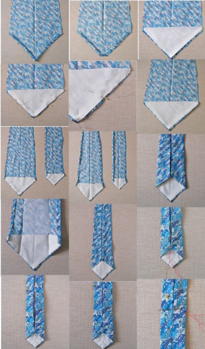 Cum de a coase o cravată, decorați-vă