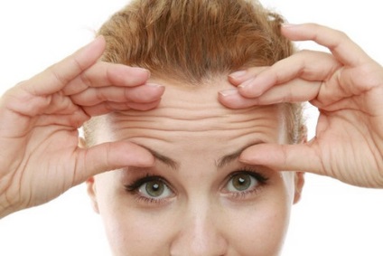 Cum să elimini ridurile pe frunte, masaj, gimnastică