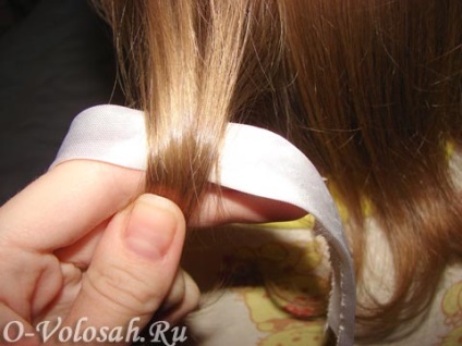 Cum să încurci părul cu panglici