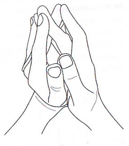 Kamadhenu mudra (mudra abundenței) - mudra 