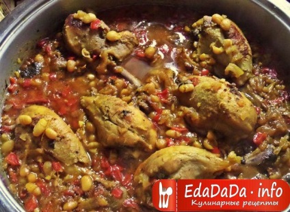 Curry cu pui și fasole - mâncare da da - rețete culinare cu fotografie