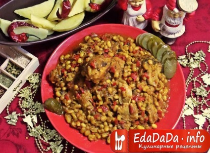 Curry with chicken and beans - ételek igen igen - kulináris receptek fotóval