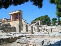 Knossos-palota Crete-ban