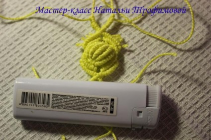 Inel în tehnica macrame - târg de maeștri - manual, manual