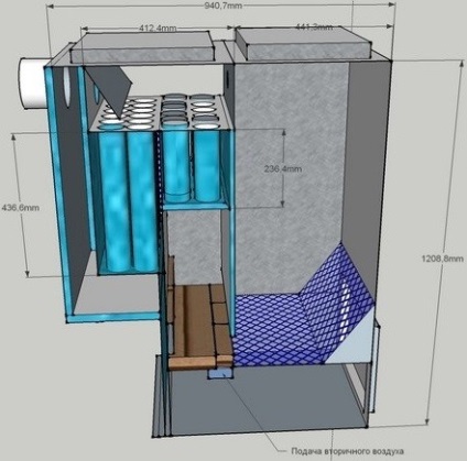 Cazane de ardere cu piroliză pentru o schemă eficientă de încălzire, desene și cum să vă asamblați