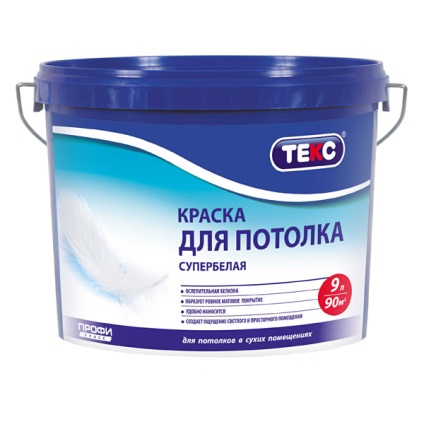 Paint Tex Pro pentru plafoane