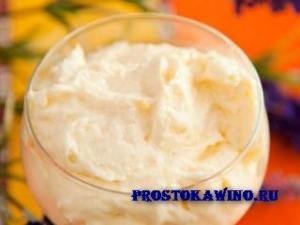 Crema de manga pentru prăjituri, produse de patiserie, deserturi,