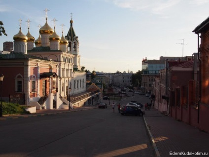 În cazul în care pentru a merge la o plimbare în Nizhny Novgorod