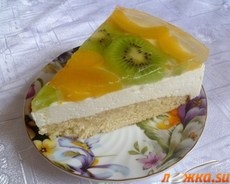 Rețete - o rețetă - un cheesecake de fructe (deserturi