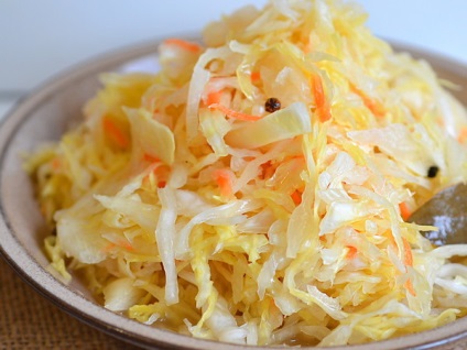 Sauerkraut la domiciliu