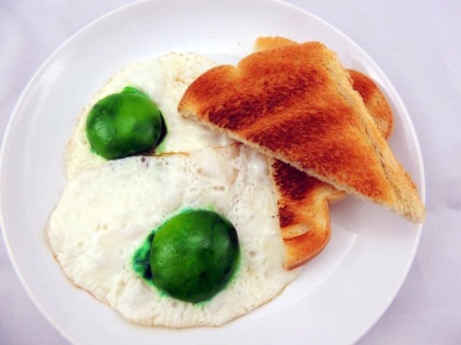 Lifshack Un mic dejun foarte ciudat cum ar fi ouăle prajite verzi