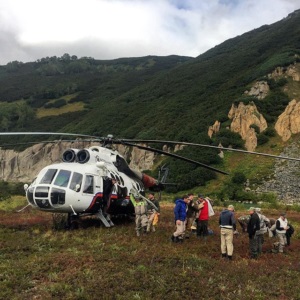 Somon de pescuit în Kamchatka