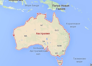 Mările și oceanele din Australia