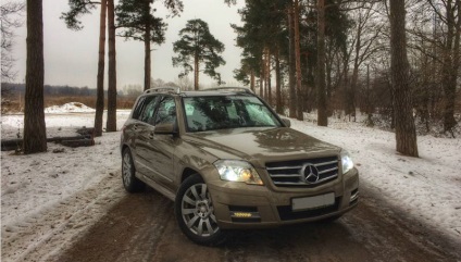 Недостатъци (Mercedes-Benz GLK) Mercedes GLK град