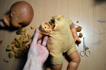 Új élet, vagy a helyreállítás a test a régi német baba - Fair Masters - kézzel készített, kézzel készített