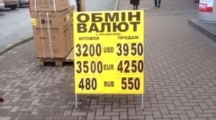 Az összeomlás a hrivnya Ukrán valuta egy gyorsuló ütemben fullad 