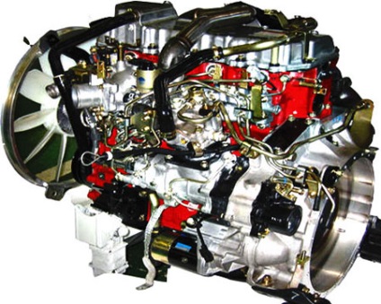 Caracteristicile funcționării motorului diesel
