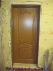 Beépítése egy ajtó egy faház, ajtók telepítését Vladimir és a régióban