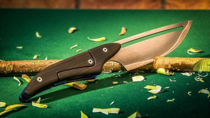 Sharp șapte »cuțite pliabile, cu un mecanism unic de deschidere