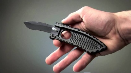 Sharp șapte »cuțite pliabile, cu un mecanism unic de deschidere
